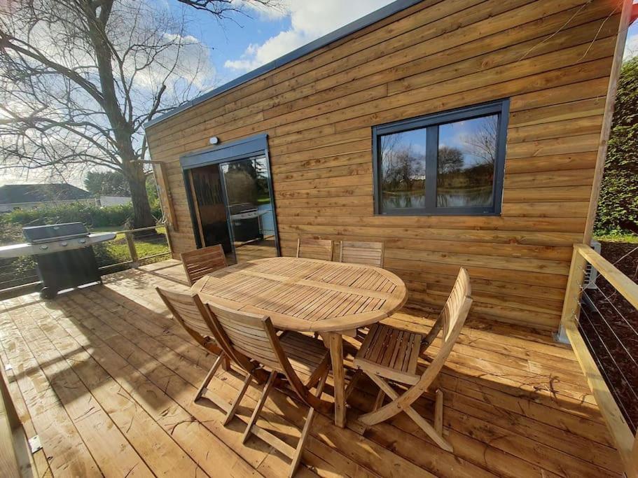 Chalet Les Pieds Dans L'Eau La Campagne A La Ville Saint-Doulchard エクステリア 写真