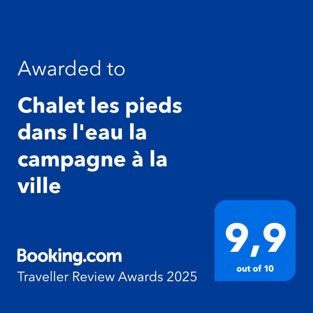 Chalet Les Pieds Dans L'Eau La Campagne A La Ville Saint-Doulchard エクステリア 写真